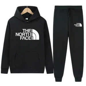 Unisex Autumn/Winter 2-Piece Tracksuit – Hoodie & Pants, Trendy Hip Hop Sportswear