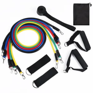 Multifunction 5-Tube Resistance Band Pedal Puller for Yoga & Core Training